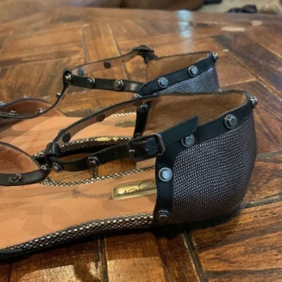 Halogen Olson Pointy Toe Silver Metallic Flats, Size: US 6 Regular (M, B) - Picture 6 of 14